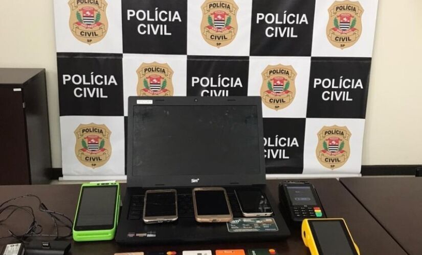 Cartões foram apreendidos com o suspeito em Sorocaba 