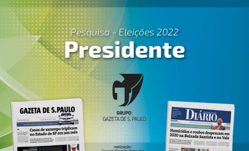 Pesquisa Govnet/Opinião Pesquisa revela como os paulistas pretendem votar para presidente em 2022