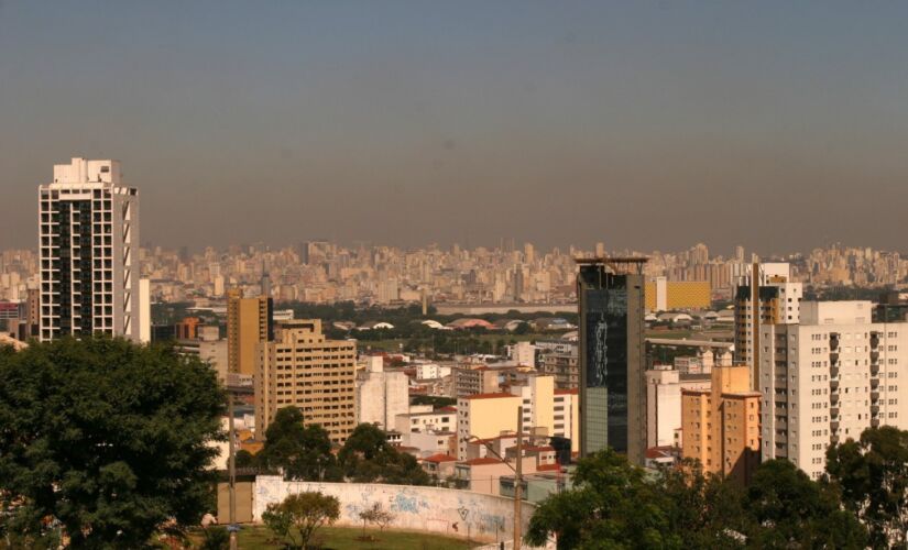 Vista a&eacute;rea do bairro de Santana 