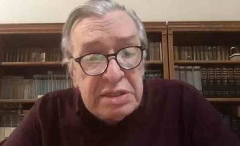 O escritor Olavo de Carvalho