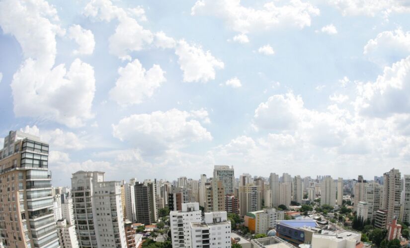 Vista aérea da cidade de São Paulo