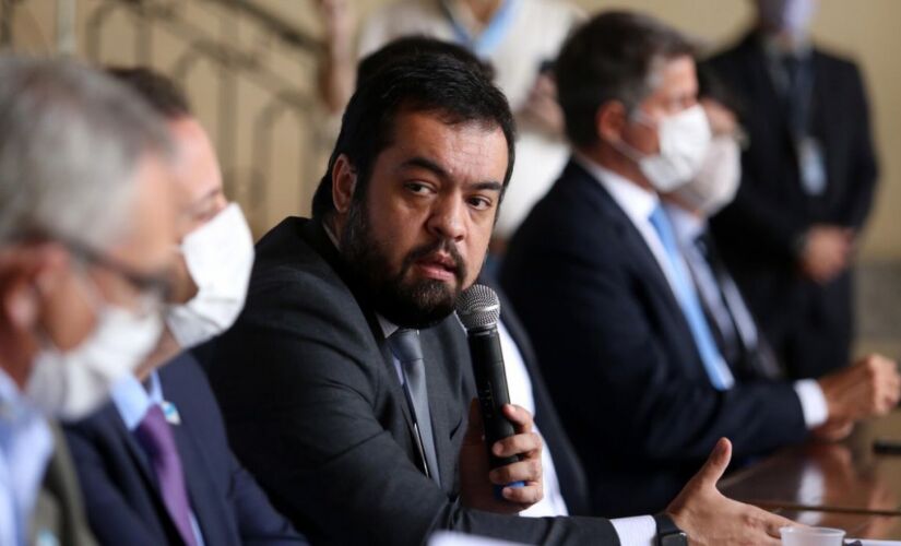 O governador do Rio, Cláudio Castro