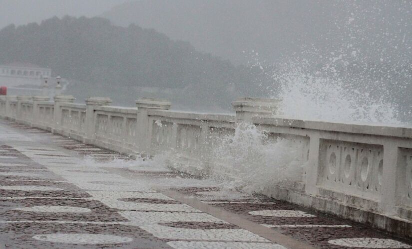 Frente fria trar&aacute; ventos de at&eacute; 22km/h &agrave; Baixada Santista ainda nesta semana