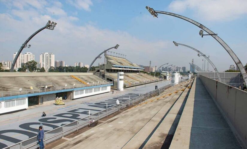 Sambodromo Anhembi vazio 