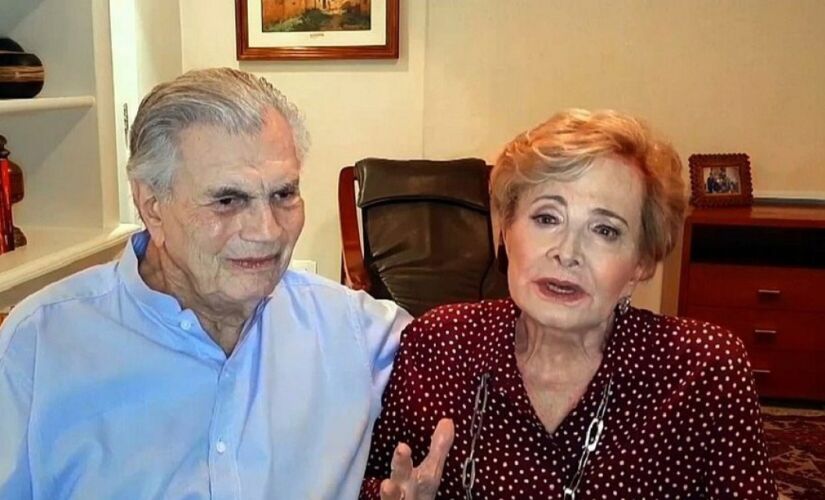 Tarc&iacute;sio Meira, 85, e a atriz Gl&oacute;ria Menezes, 86