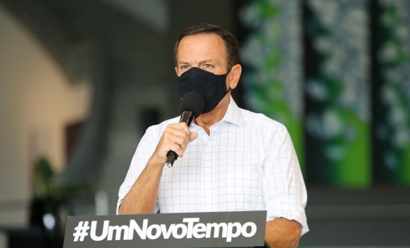 O governador Jo&atilde;o Doria (PSDB)