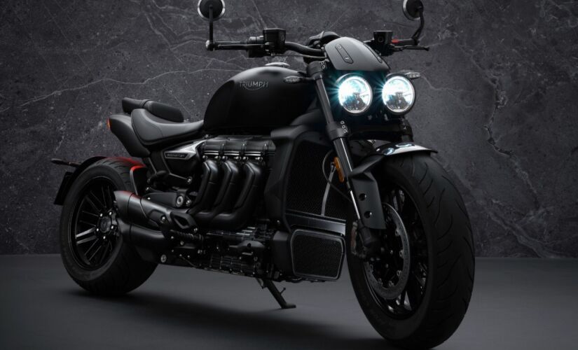 A versão Rocket 3 R Black Edition terá somente quarenta unidades importadas para o Brasil