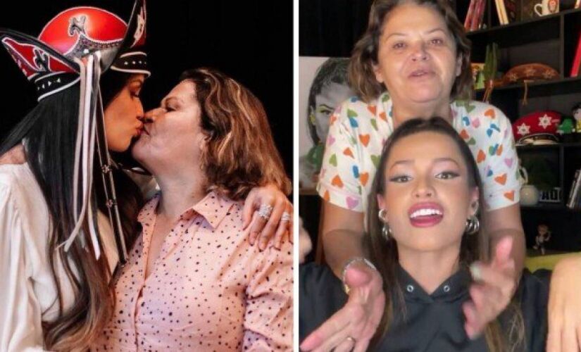 Juiette e a mãe 