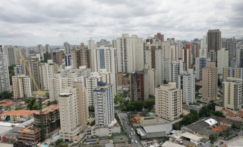 Vista aérea da cidade de São Paulo