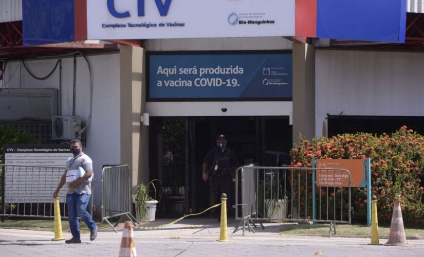 Entrada das dependências da Fiocruz no Rio de Janeiro