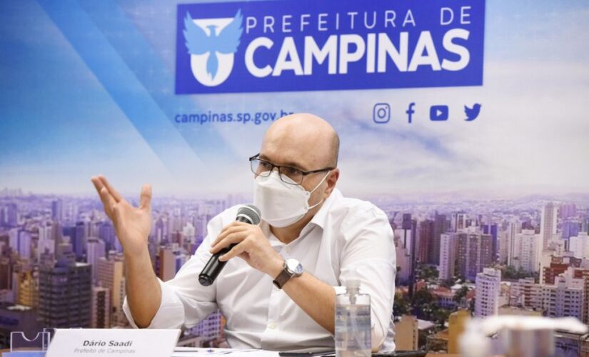 O prefeito da cidade de Campinas, Dário Saadi 