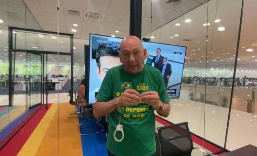 Luciano Hang, dono da Havan, publicou um vídeo em tom 
jocoso às vésperas de seu depoimento a CPI da Covid