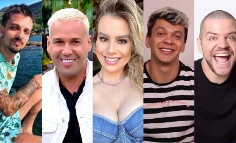 Novo elenco do programa  Encrenca 