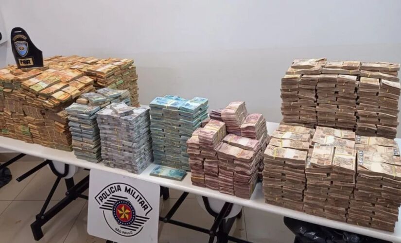 Segundo a Secretaria da Segurança Pública, esta foi a maior apreensão de dinheiro no Estado de SP neste ano
