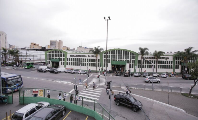 Fachada do Mercado Municipal da Lapa  