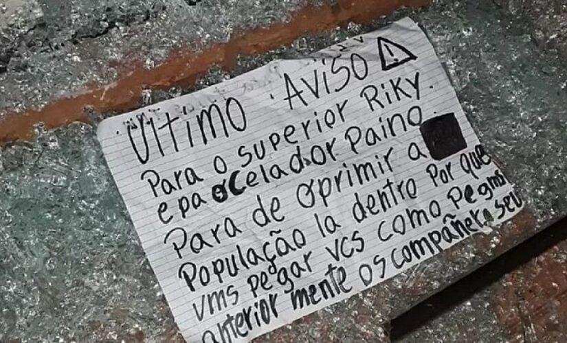Corpo de policial federal é achado com bilhete  na fronteira com o Paraguai 