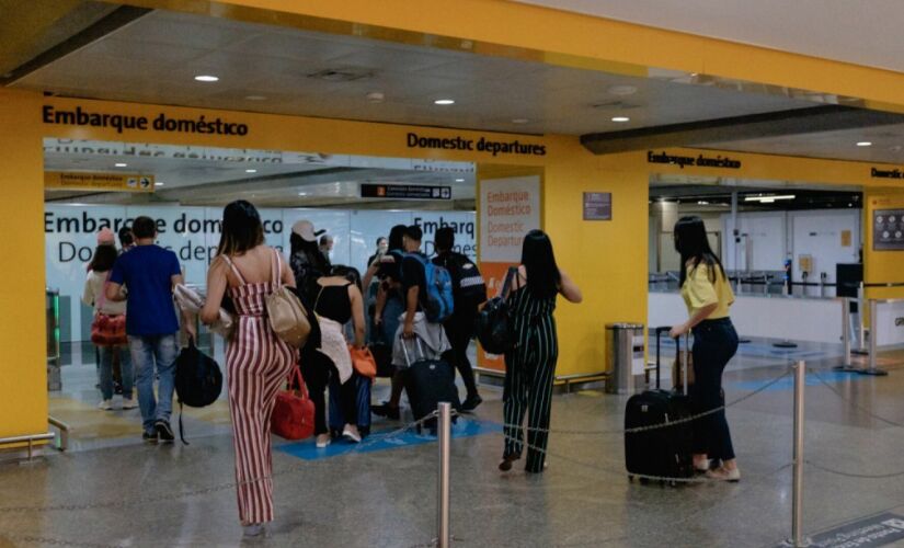 Aeroporto Internacional de Guarulhos, em São Paulo