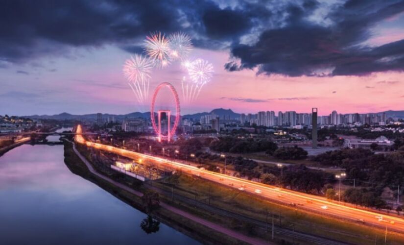 Projeto de roda-gigante fixa no Parque Cândido Portinari 