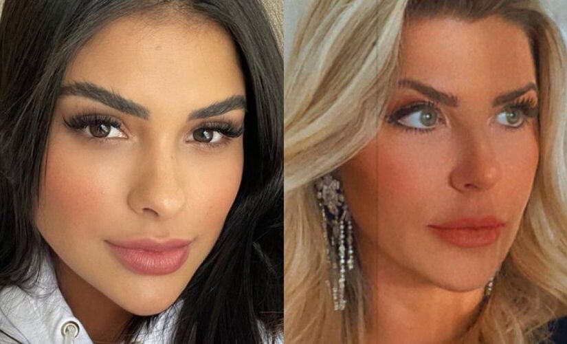 Munik Nunes e Iris Stefanelli protagonizam barraco  