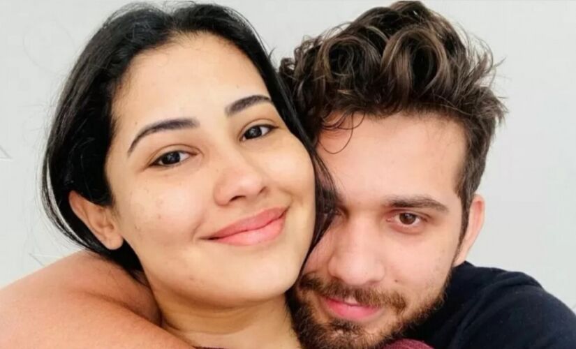 Gustavo Mioto e Thaynara OG