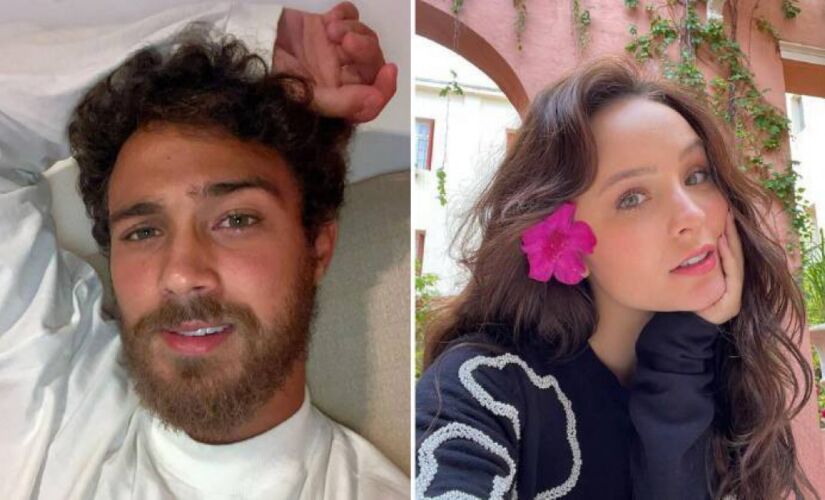 André Luiz Frambach e Larissa Manoela 