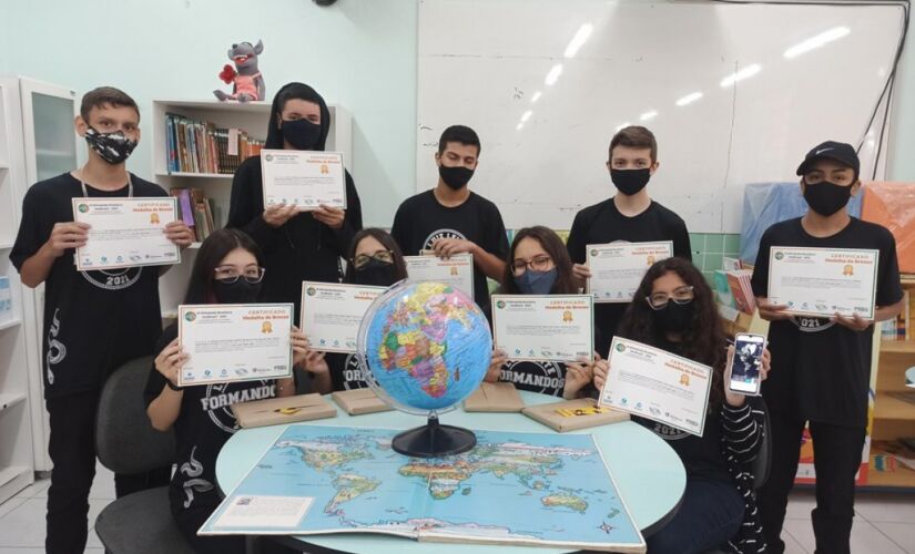 Alunos joseenses são bronze em Olimpíada Brasileira de Geografia em São José dos Campo 