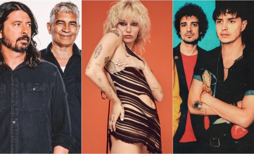 Foo Fighters, Miley Cyrus e Strokes são atrações principais do Lollapalooza 2022  