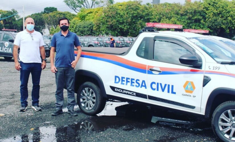 Igaratá recebe equipamentos para a Defesa Civil 