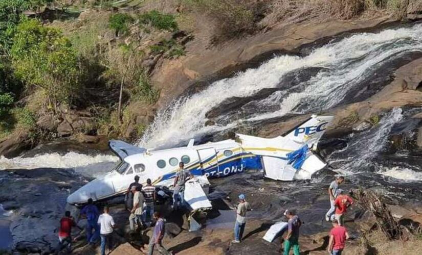 Cai avião de Marilia Mendonça/ Arquivo
