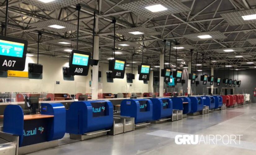 Aeroporto de Gaurulhos Azul linhas aereas terá um local novo 