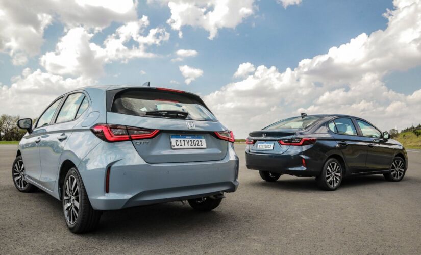 Honda New City sedã 2022 e Honda New City Hatchback 2022