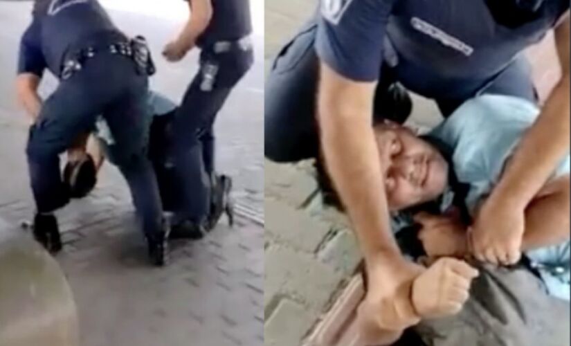 A abordagem dos agentes foi filmada e publicada nas redes sociais