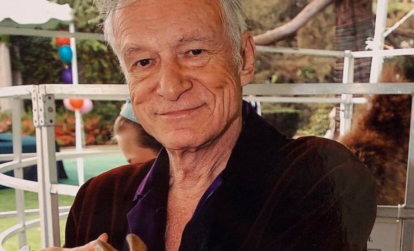 Hugh Hefner da Mansão Playboy 