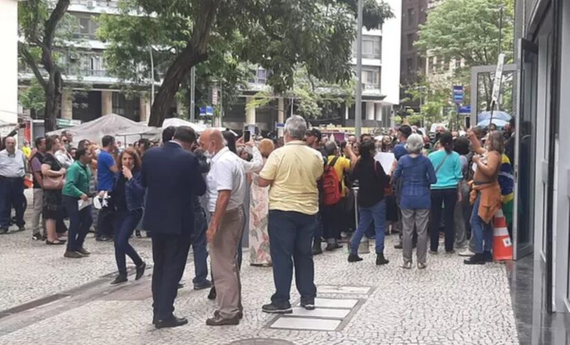 Confusão foi gravada e postada nas redes sociais