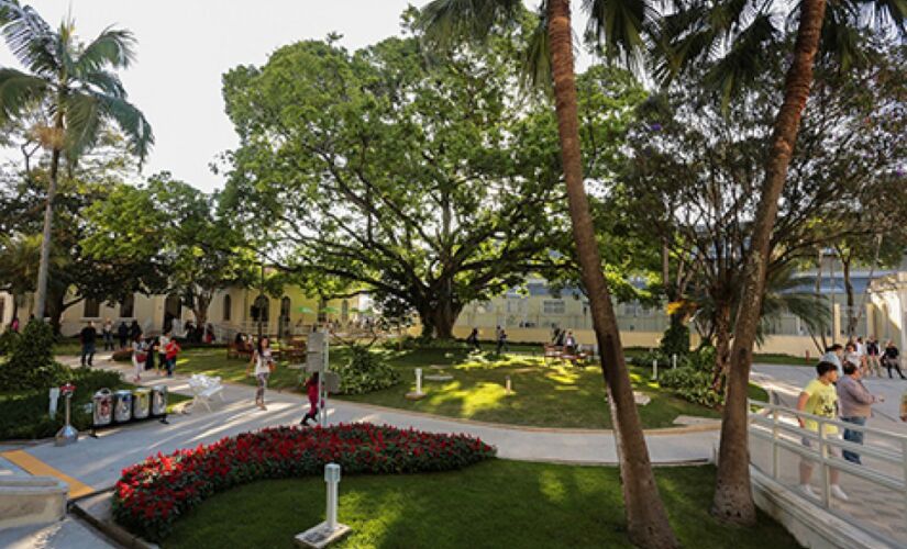 Jardim do Museu da Imigração