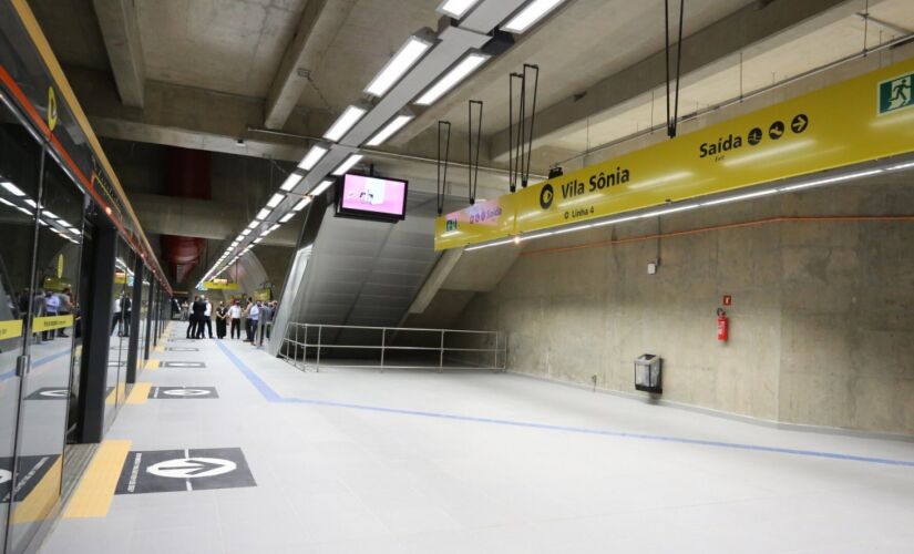  Entrega da Estação da Vila Sônia Linha 4 - Amarela do Metrô