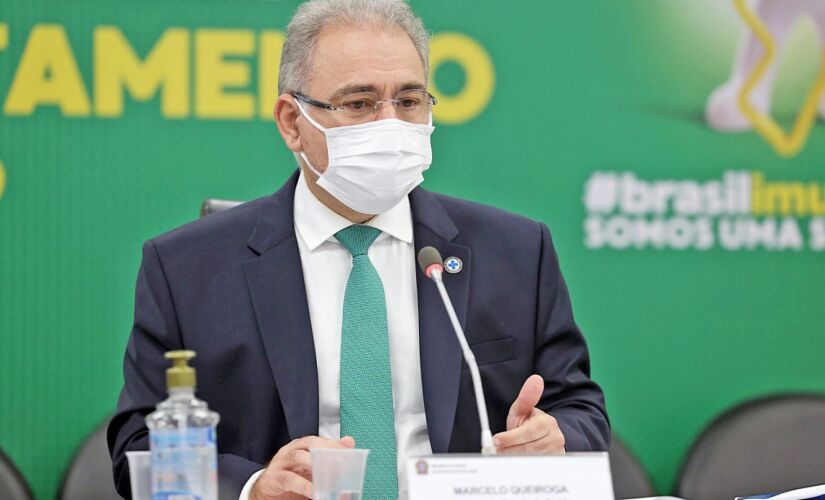 O ministro da Sa&uacute;de, Marcelo Queiroga