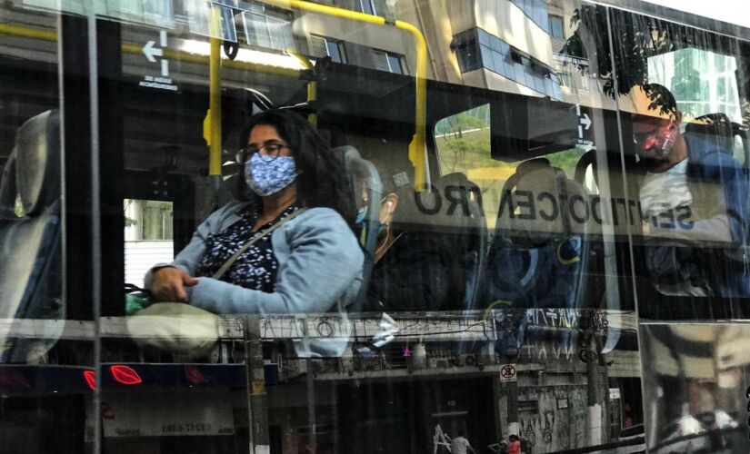 &Ocirc;nibus em S&atilde;o Paulo