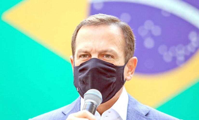 O Governador Jo&atilde;o Doria (PSDB)