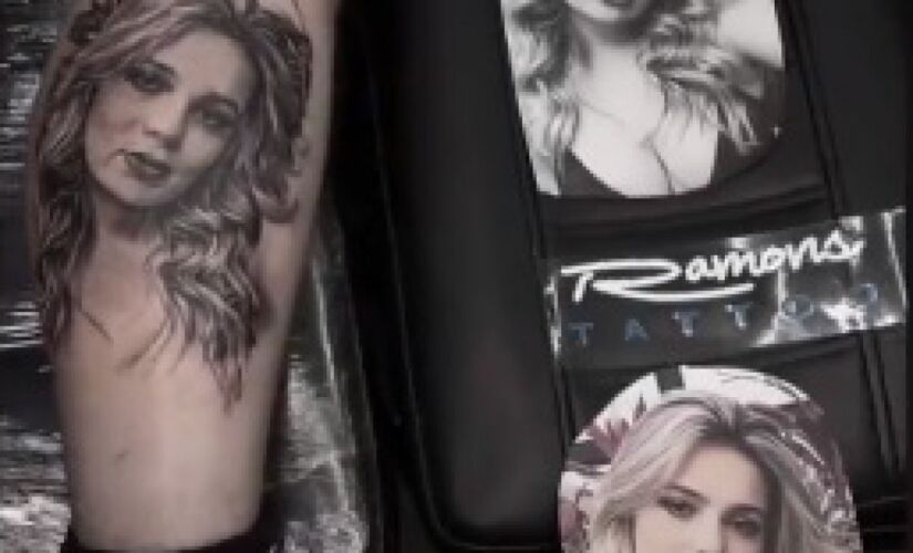 Fã tatua rosto da youtuber Viih Tube