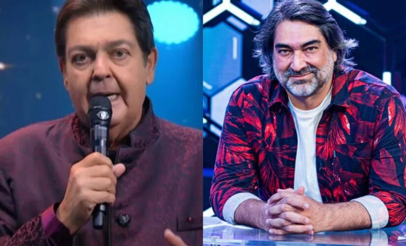 Faustão e Zeca Camargo 
