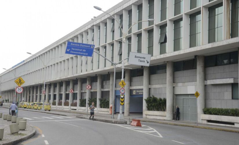 Aeroporto Santos Dumont no Rio