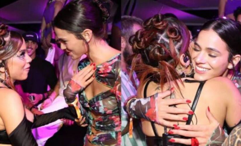 Anitta e Bruna Marquezine