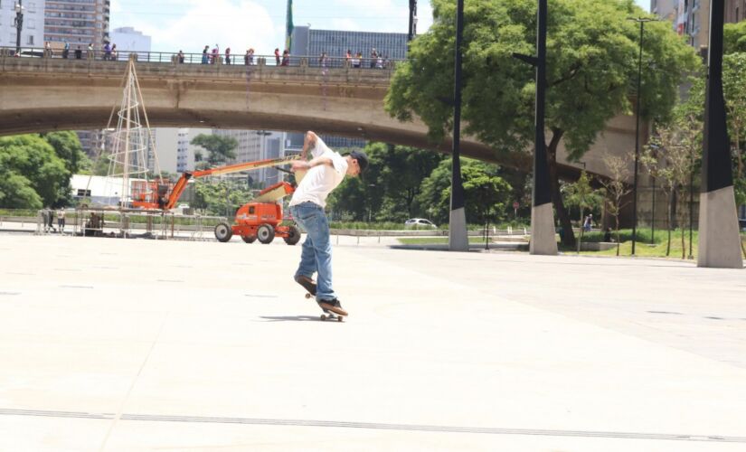 Viaduto do chá em São Paulo