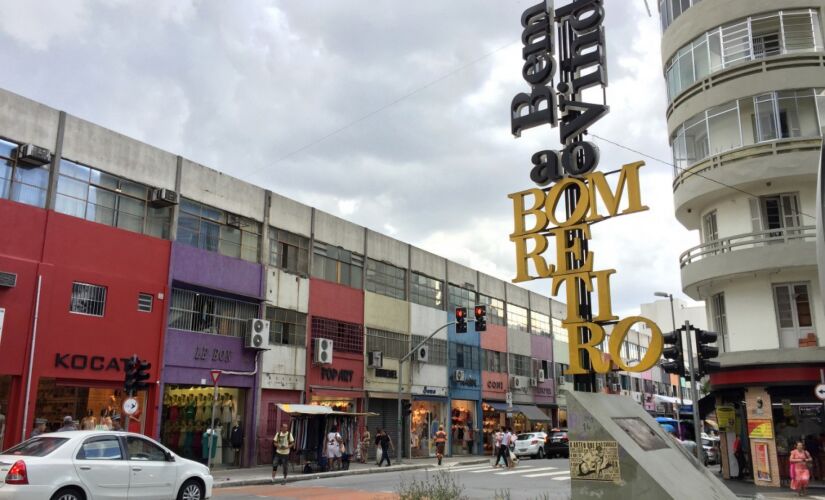 Bom Retiro, na região central da cidade de São Paulo; bairro multicultural foi casa de colônias italianas, judaicas e coreanas