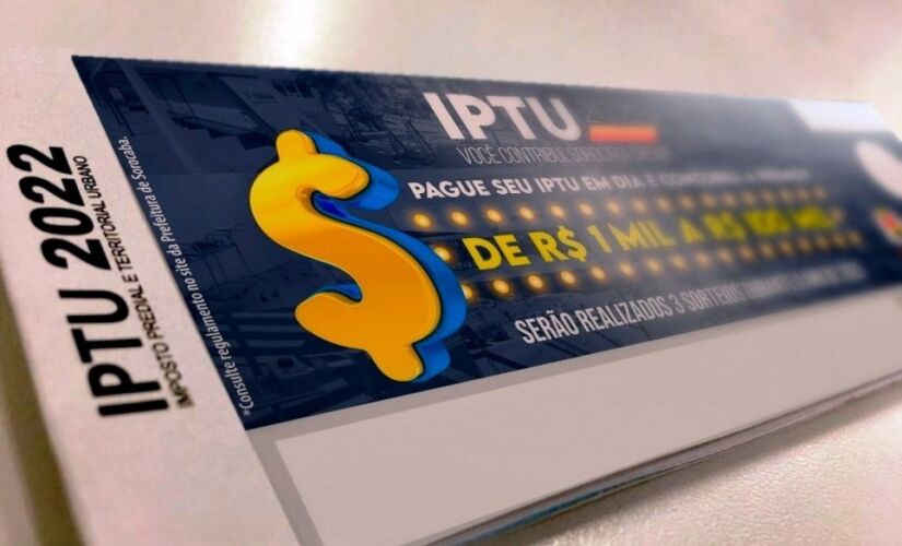 Prefeitura de Sorocaba, no interior de São Paulo, começou a distribuir os carnês do IPTU 2022  