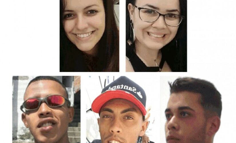 Anaflávia Gonçalves, Carina Ramos de Abreu, Juliano e Jonathan Ramos e Guilherme Silva, acusados de matar família no ABC