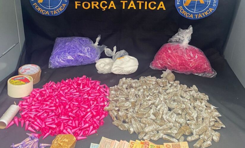 Quatro homens foram presos por tráfico de drogas em Sorocaba 
