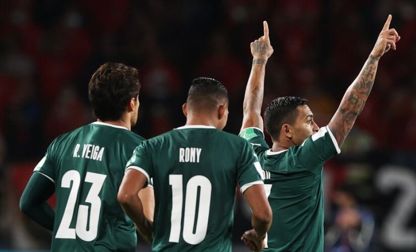 Jogadores do Palmeiras