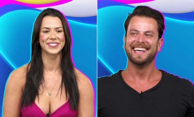 Larissa e Gustavo estão na Casa de Vidro do 'BBB22'
